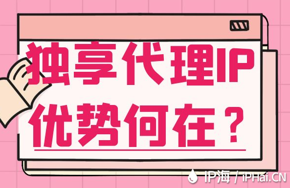 獨享代理IP優(yōu)勢何在？